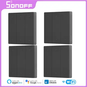 SONOFF WIFI R5 SwitchMan Scene Controller 6-клавишный Умный Переключатель с питанием от батареи eWeLink Control Работает С Alexa Google Home