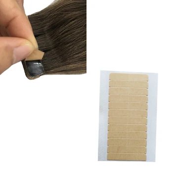 Держится более 2 месяцев высококачественная прочная двойная лента для наращивания волос