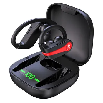 Наушники Bluetooth 5.1, Спортивные стерео, Водонепроницаемые Беспроводные наушники, наушники с низкой задержкой, Шумоподавляющая гарнитура с микрофоном