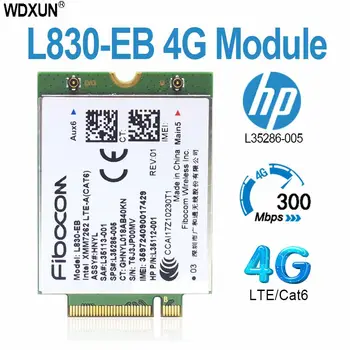 Карта Fibocom L830-EB 4G LTE L830 для HP L35286-005 Intel XMM 7262 Модуль LTE Cat6 300 Мбит/с для 640 650 G5 840 846 850 G6 X360 830