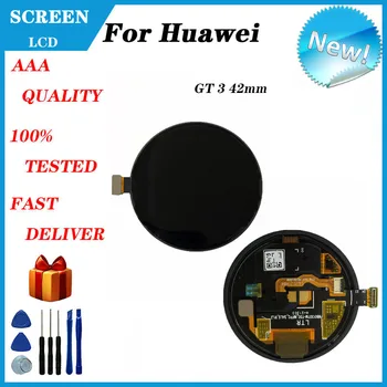 Для HUAWEI Watch GT3 42 мм ЖК-дисплей + сенсорный ЖК-экран + Стеклянная крышка Для HUAWEI Watch GT 3 MIL-B19 ЖК-дисплей AMOLED Дисплей 42