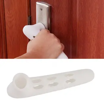 Защитный чехол для домашней дверной ручки из силикона с защитой от столкновений, защитный чехол для безопасности детей