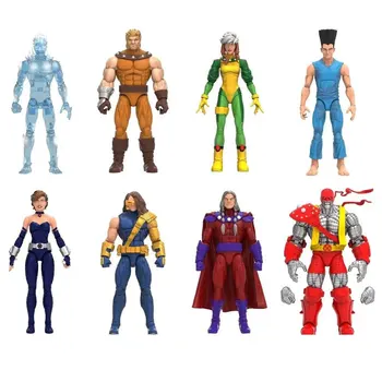 Фигурки Hasbro Marvel Cyclops Magneto Rogue, модель, коллекция оригинальных фигурок, Хобби, Рождественские подарки, Игрушки