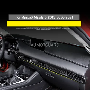 Для Mazda3 Mazda 3 2019 2020 2021 Центральное Управление Выходом воздуха Декоративная рамка из углеродного волокна Наклейки для интерьера Автомобильные Аксессуары