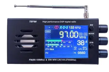 TEF6686 FM (65-108 МГц) и SW / MW / LW (144-27000 кГц) DSP-радиоприемник RDS с батареей