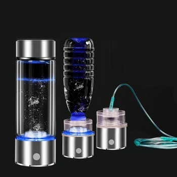 Титановая портативная чашка для воды, обогащенная водородом, Ионизатор воды, генератор, супер антиоксиданты, ОВП, Бутылка для щелочной воды с водородом