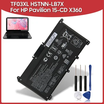 Оригинальный Сменный Аккумулятор 3630 мАч TF03XL Для Ноутбуков HP TPN-C131 Q188 Q189 Q188 Q190 Q191 Q201 HSTNN-LB7X