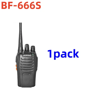 Baofeng BF-666s Портативная рация 16CH Практичная Двусторонняя Радиосвязь UHF 400-470 МГц Портативное любительское радио 5 Вт Фонарик BF 666S