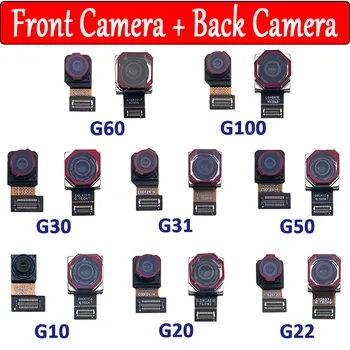 Оригинальный Модуль задней камеры Гибкий Кабель + Замена Фронтальной Камеры Для Motorola Moto G10 G20 G22 G30 G31 G50 G60 G100