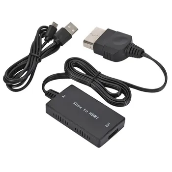 Оригинальный адаптер, совместимый с Xbox и HDMI, кабель для видео-аудио конвертера, поддержка выхода HDMI 1080p/ 720p для игрового плеера Xbox НА