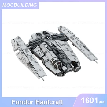 Игровой набор Fondor Haulcraft масштабная модель MOC строительные блоки DIY Сборка кирпичей развивающие креативные детские игрушки подарки 1601 шт.