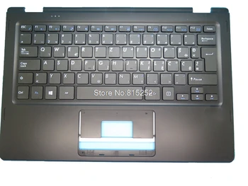 Подставка для рук ноутбука и клавиатура Для MEDION AKOYA E3214 MD61700 MSN30023864 Black C Shell Черная Словенская клавиатура SL