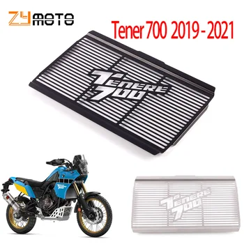 Для Yamaha Tenere700 Tenere TENERE 700 2019 2020 2021 Мотоциклетная Решетка радиатора Защитная крышка Защитная сетка Топливного бака