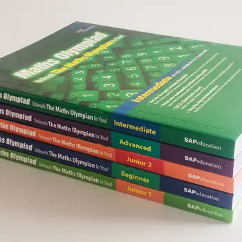Большие 5 книг/набор для детей 7-12 лет SAP Математическая олимпиада 1-6 класс Математическое мышление Книги для детей Libros