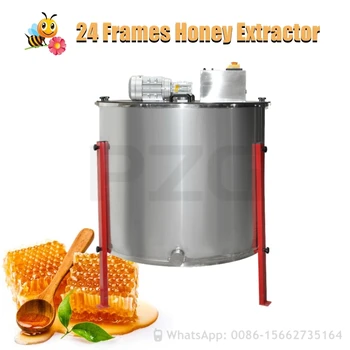 Высокоэффективная Центрифужная машина для меда, Электрический экстрактор меда на 24 рамки для пчеловодства