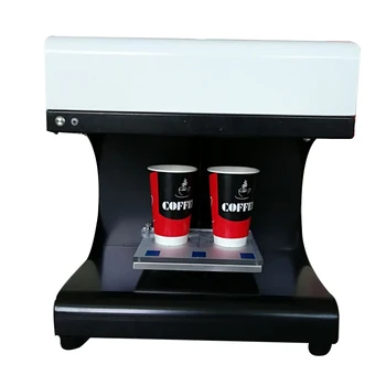 Простая в эксплуатации кофемашина для селфи 3D DIY let's coffee printer machine, цифровой принтер, кофейный принтер с съедобными чернилами