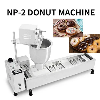 Автоматическая машина для производства пончиков, кольцевая машина для производства сладкой пшеницы, машина для формования пончиков, заводское массовое производство, пончики коммерческие 220 В