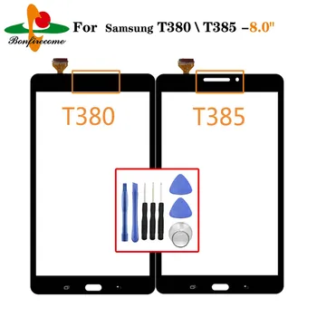 Для Samsung Galaxy Tab A 8,0 SM-T380 SM-T385 T380 T385 Сенсорный экран Дигитайзер Панель Стеклянная Линза ЖК-дисплей Замена Переднего Датчика