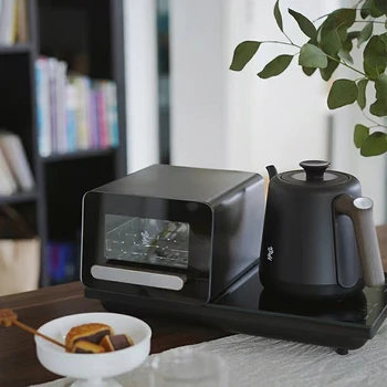 Полностью автоматическая подача воды Снизу Электрический Чайник Чайный Столик Специальный чайник с чайной плитой из нержавеющей стали Самовар