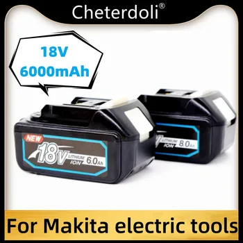 2 Упаковки 6.0Ah AYBL1860B Замена Аккумулятора Makita 18V BL1860B BL1850B Bl1830 LXT400 Литий Ионные Аккумуляторные Батареи для Электроинструментов