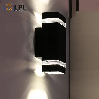 Новый дизайн Настенного светильника Ip65 10W Led Алюминиевый Наружный настенный светильник Современный для дома, лестницы, спальни, прикроватной тумбочки, освещения ванной комнаты