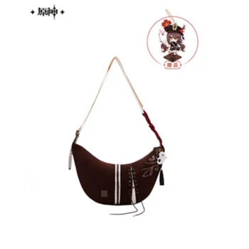 [Подлинный] Игровой рюкзак серии Genshin Impact HuTao, аниме-ранец, Модные аксессуары для косплея, Костюм, подарок на Хэллоуин, малыш