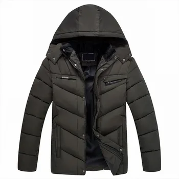 Бренд MRMT 2023 Зимняя мужская Пуховая куртка с хлопковой подкладкой, Пальто для мужчин, Утепленная Хлопковая куртка, Верхняя одежда, Одежда