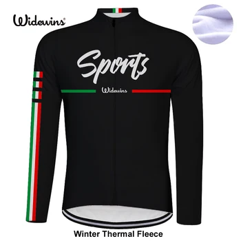 Новая спортивная зимняя термо-флисовая велосипедная спортивная Велосипедная майка с длинным рукавом, супер Теплая зимняя Велосипедная одежда Moutain 6536