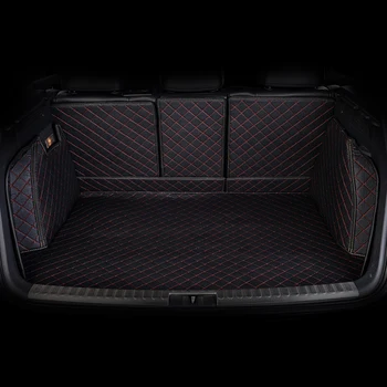 BHUAN Изготовленный на Заказ Кожаный коврик для багажника автомобиля с полной оберткой для Besturn B30 X40 X80 Auto, Полностью закрывающий крышку багажника