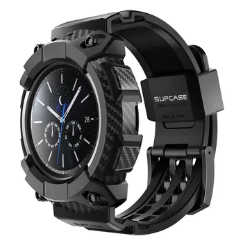 Чехол UB Pro для Samsung Galaxy Watch 3 Чехол 45 мм (2020), Прочный защитный чехол с ремешками для Samsung Galaxy Watch 3