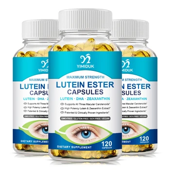Капсулы эфира лютеина витамина В12, Зеаксантин, поддерживающий усталость глаз, сухость глаз и зрения, здоровая смесь лютеина