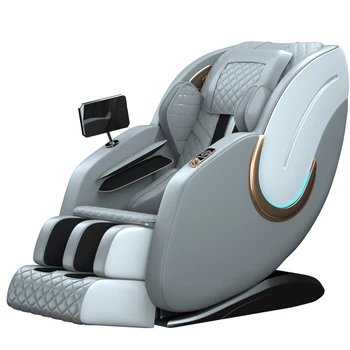 Новый дизайн, Бестселлер, Массажное кресло для лечения всего тела с 4D Нулевым ЖК-дисплеем, Кресло для массажа с большим экраном