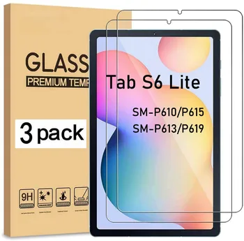 (3 упаковки) Закаленное стекло Для Samsung Galaxy Tab S6 Lite 10,4 2020 2022 SM-P610 SM-P615 SM-P613 SM-P619 Защитная пленка для экрана