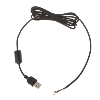 Замена G5AA Прочный ПВХ USB Кабель Для Мыши Линии Мыши для Мышей G5 G500