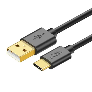 Кабель USB C Type C, кабель USB-C 2.0, кабель быстрой зарядки 3A, кабель для зарядки, совместимый с MacBook (Pro), Galaxy S10/S9 +, Pixel2XL