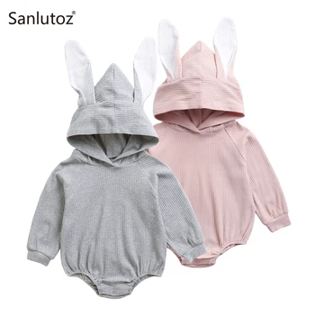 Sanlutoz/ Одежда для маленьких Девочек с Длинным Рукавом, Милые Хлопковые Осенние Боди для маленьких Девочек, Модные