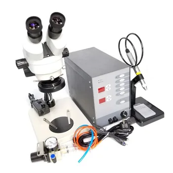 Аргонодуговой сварочный аппарат Hajet 150A с микроскопом 7X-45X для точечной сварки ювелирных изделий