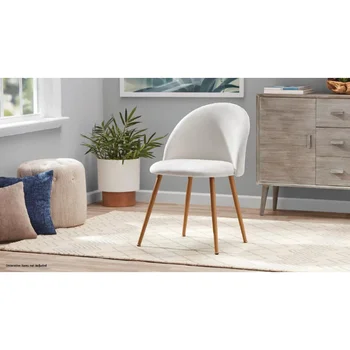 Современный стул с акцентом, кремово-белая мебель для гостиной, стул для гостиной