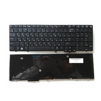RU Новинка для HP EliteBook 8540 8540P 8540W, замена клавиатуры ноутбука, русский черный, без указательных кнопок