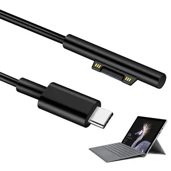 1,5 м Зарядное устройство Type-C Для Surface Pro 3 Pro 4 Pro 5 Pro 6 Разъемный Кабель Для зарядки Адаптер