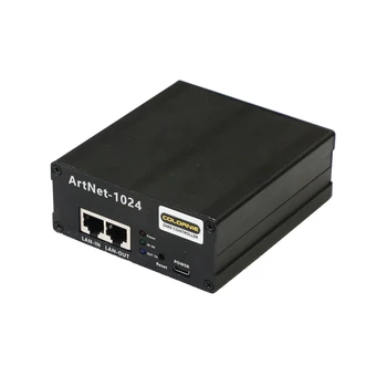 ArtNet Two Universe, двунаправленный DMX Ethernet Интерфейс контроллера освещения, Поддержка grandMA2/Tiger Touch/ Madrix