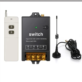 Модуль приемника беспроводного пульта дистанционного управления постоянного тока и радиочастотный передатчик для умного дома со светодиодной подсветкой, пульт дистанционного управления DIY Smart switch
