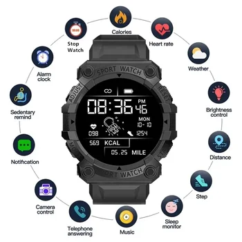 Новые Умные часы Для мужчин и женщин Bluetooth Smartwatch Сенсорный смарт-браслет, Фитнес-браслет, Подключенные часы для IOS Android