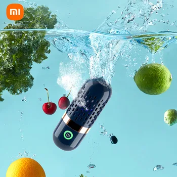 Xiaomi Home Мини-мойка для овощей, Озоновый очиститель продуктов питания и фруктов, Не Ультразвуковая портативная машина для дезинфекции и чистки