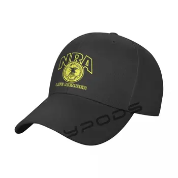 Бейсбольная кепка NRA Life Member для мужчин и женщин, классическая шляпа для папы, обычная кепка с низким профилем