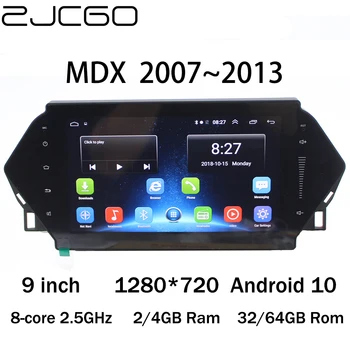 ZJCGO Автомобильный мультимедийный плеер Стерео GPS радионавигация Android 10 Экран для Acura MDX 2 MK2 2007 2008 2009 2010 2011 2012 2013