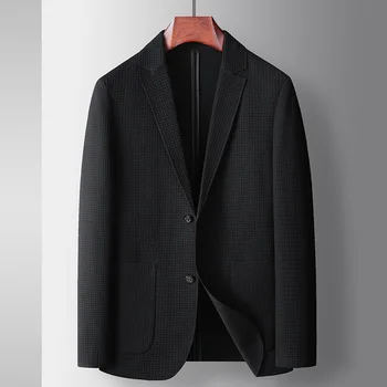 E1148-Мужской костюм Four Seasons, Повседневное Свободное пальто, деловой, Повседневный