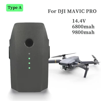 100% Абсолютно Новый аккумулятор для DJI Mavic Pro Максимальное время полета 27 мин 9800 мАч для дрона Mavic Pro Интеллектуальные летные батареи