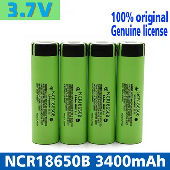 100% Оригинальный аккумулятор 18650 NCR18650B 3,7 В 3400 мАч 18650 литиевая аккумуляторная батарея для фонариков