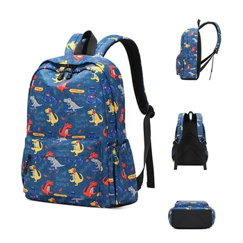 Школьный Ранец На Заказ, Оптовая продажа, Эргономичные Высококачественные детские дорожные школьные сумки и сумка для ланча, школьный рюкзак в стиле аниме